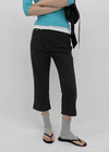 Popu Slit Capri Pants
