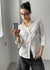 Delong Sheer Slim 3/4 Sleeve Shirt