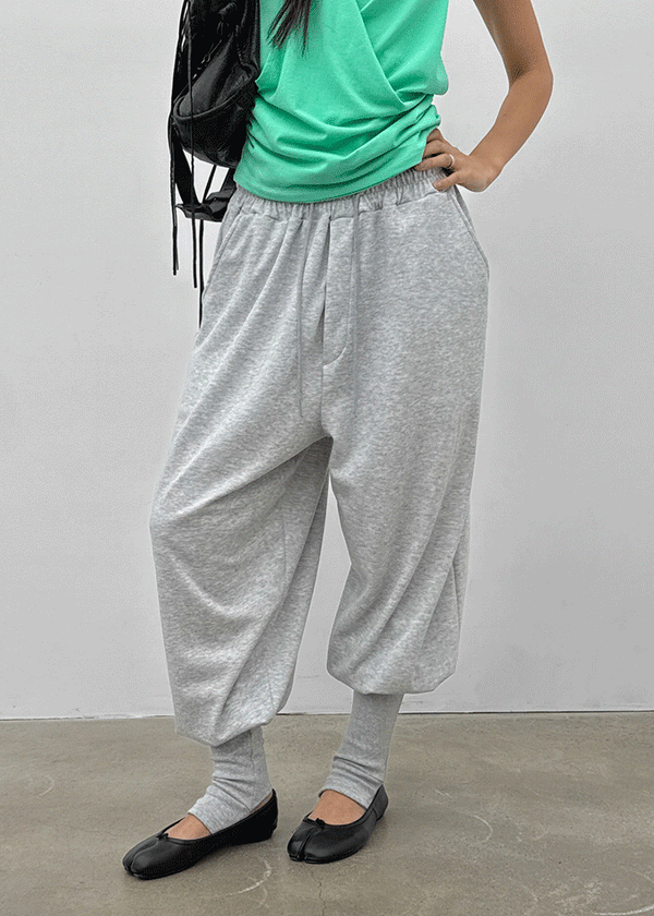 Drench Leg Warmer Aladdin Pants