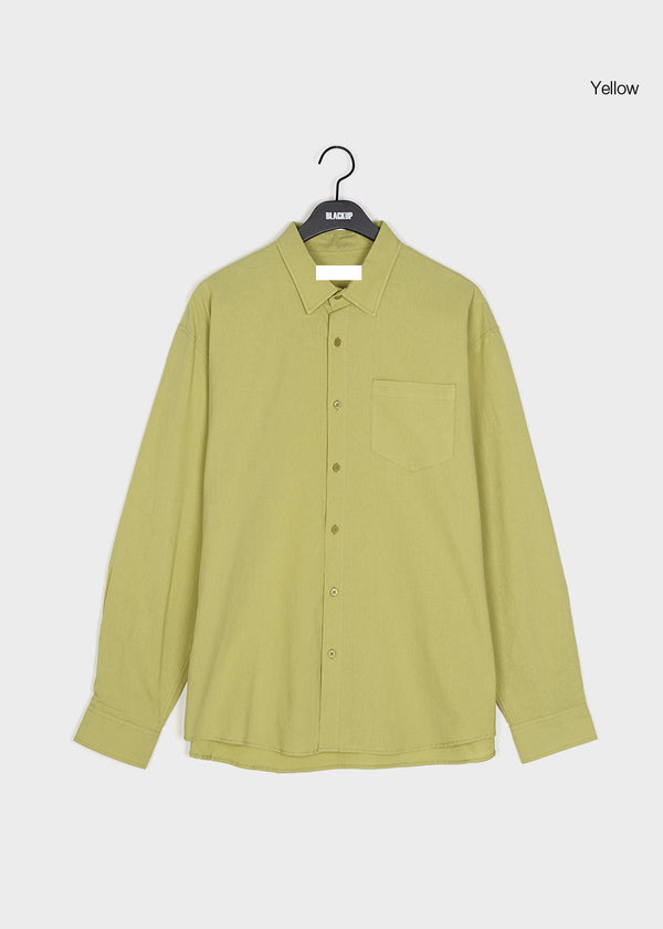 UNISEX Kanter 過大棉質襯衫