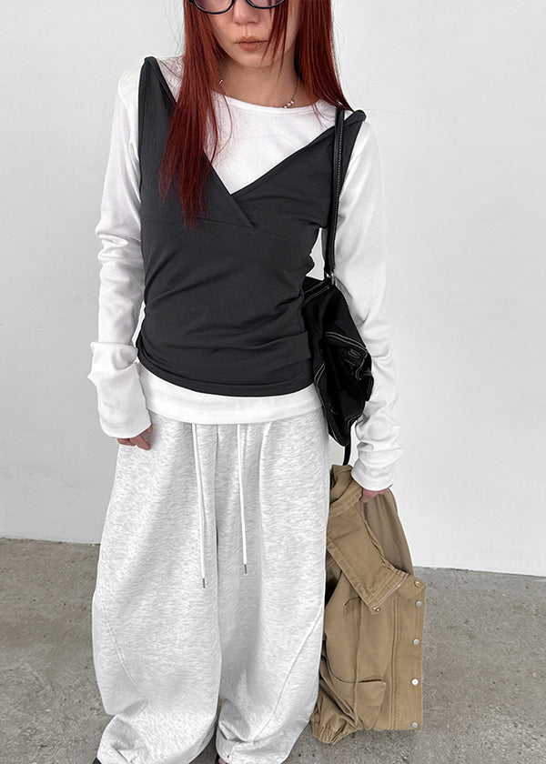 Rukan Twist V-neck Sleeveless