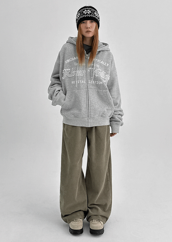 Mesmin Back Pocket Corduroy Cotton Pants