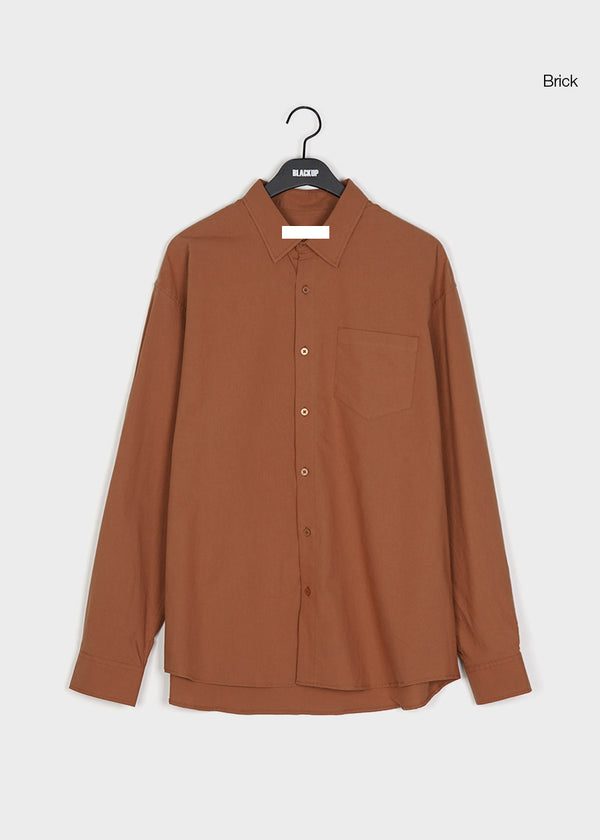 UNISEX Kanter 過大棉質襯衫