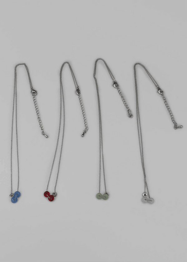 Purum Glass Color Beads Necklace