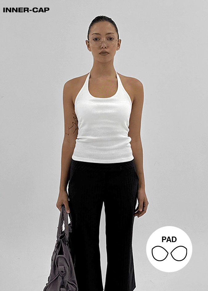 MADE] Kit Halter Sleeveless (Built-in Cap) (S/S ver.) (2TYPE