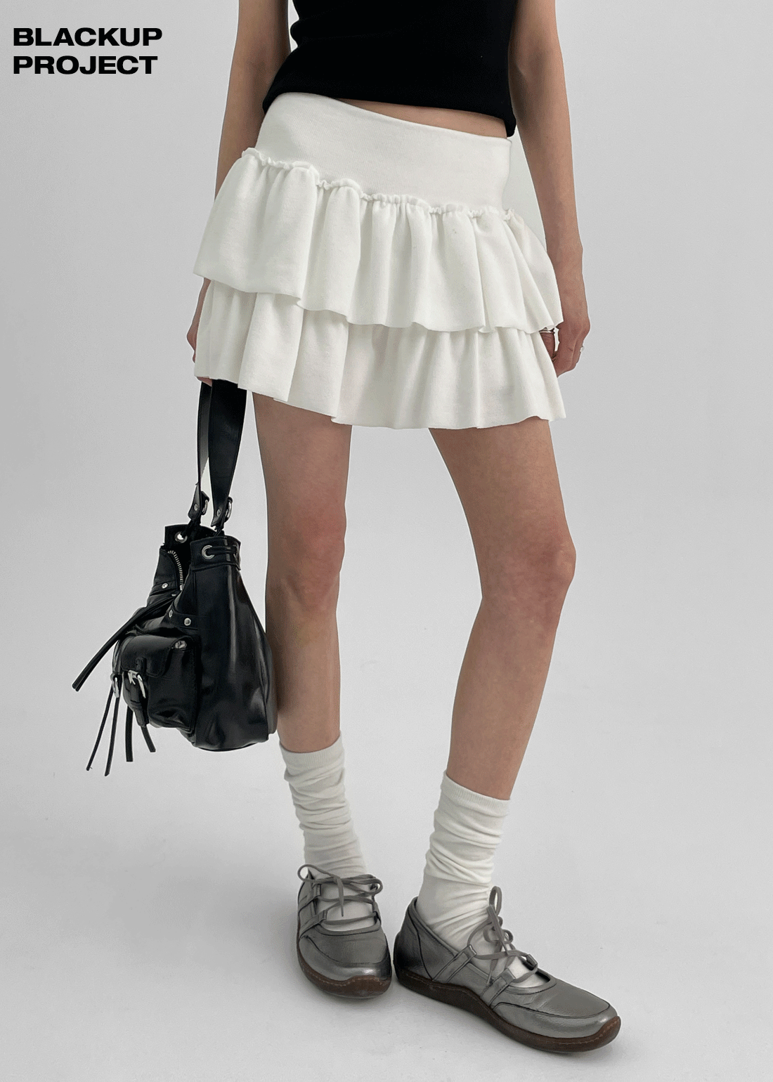 MADE] Coca Cancan Skirt Pants – BLACKUP