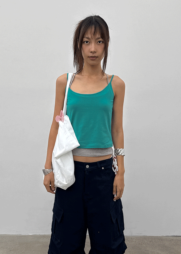Bearg SET - Strappy Sleeveless, Halter Sleeveless