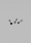(SILVER 925) Robang Mini Colored Cubic Piercing