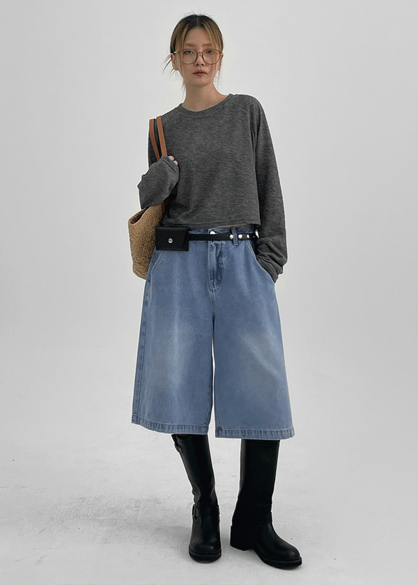 Crea Bermuda Denim Pants