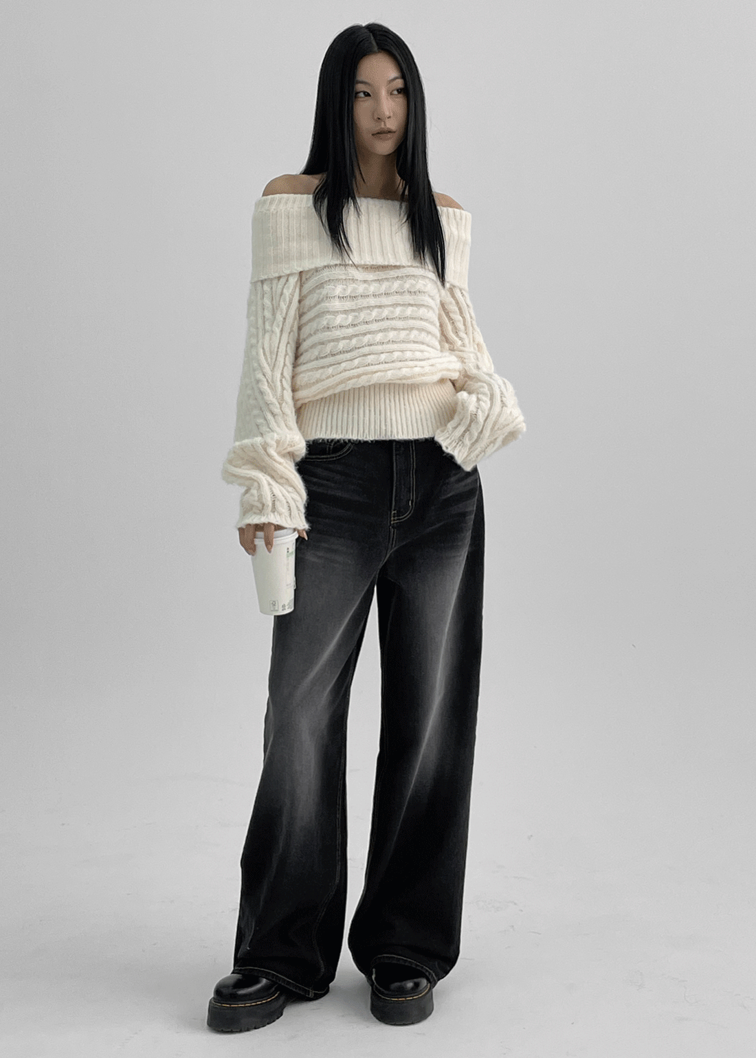 Sukatz Washing Wide Denim Pants – BLACKUP