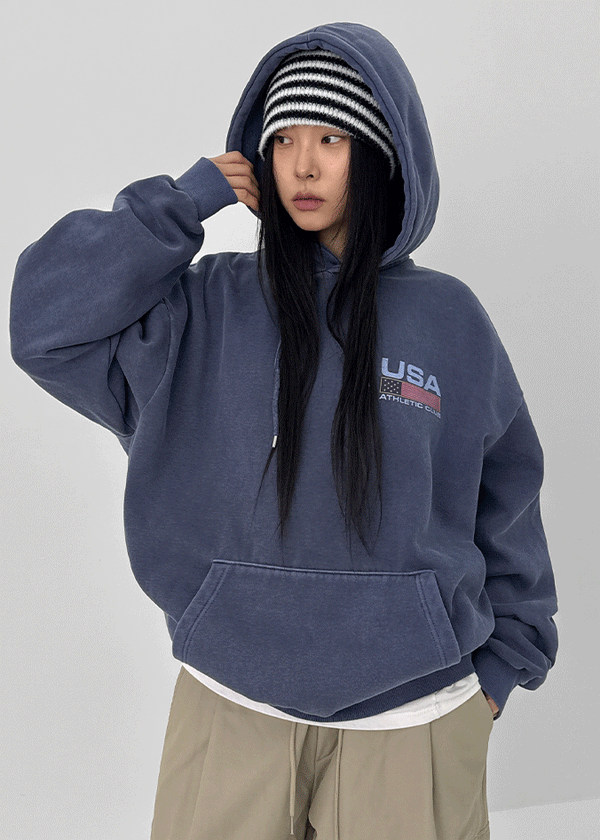 (UNISEX) Sob Napping Pigment Hoodie