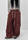 (UNISEX) Ar Cargo Wide String Pants