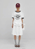 (UNISEX) Burinf Printed Ringer Short Sleeve T-shirt