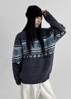 (UNISEX) Yondela Nordic Round Knit