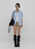 (UNISEX) Neod Stripe Short Sleeve Shirt