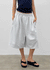 (UNISEX) Hugging Pintuck Bermuda Banding Pants