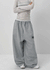 (UNISEX) Ekat Printed Fleece Wide Banding Pants