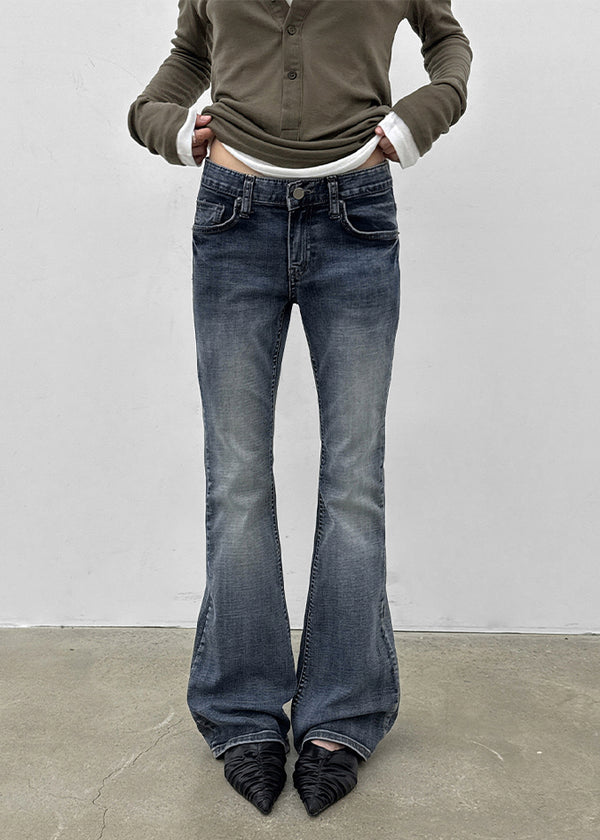 Toa Washed Bootcut Denim Pants