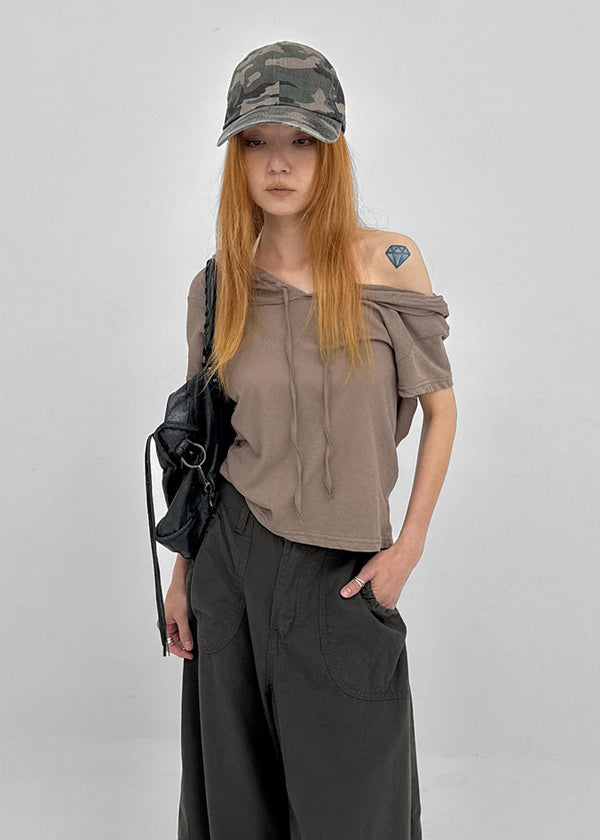 Ryuto Two-way Short-sleeve Hoodie