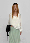 Yamk V-neck Summer Knit