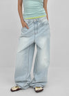 Warpin Wide Denim Pants