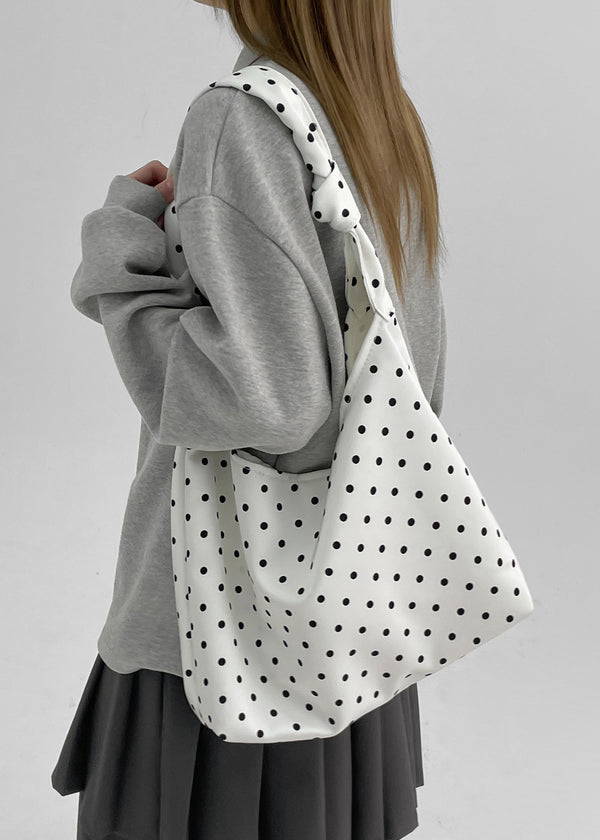 New Valley Nylon Dot Shoulder Bag