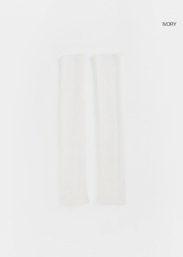 Wonku 罗纹针织腿套 (35% 羊毛)