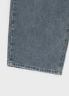 Moblanc One Tuck Wide Denim Pants