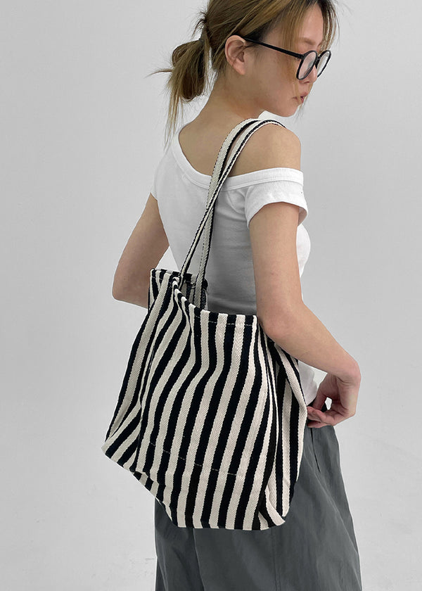 Bichillin Striped Shoulder Bag