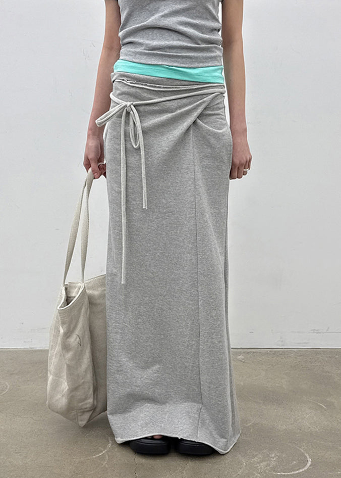 Stachy Strap Maxi Long Skirt – BLACKUP