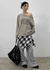 Meb Loose Fit One-shoulder Long-sleeve T-shirt