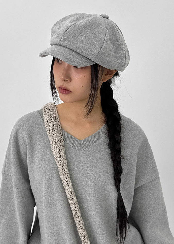Zeltimon Cotton Newsboy Cap – BLACKUP