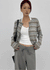Gott Striped Wool Knit Cardigan