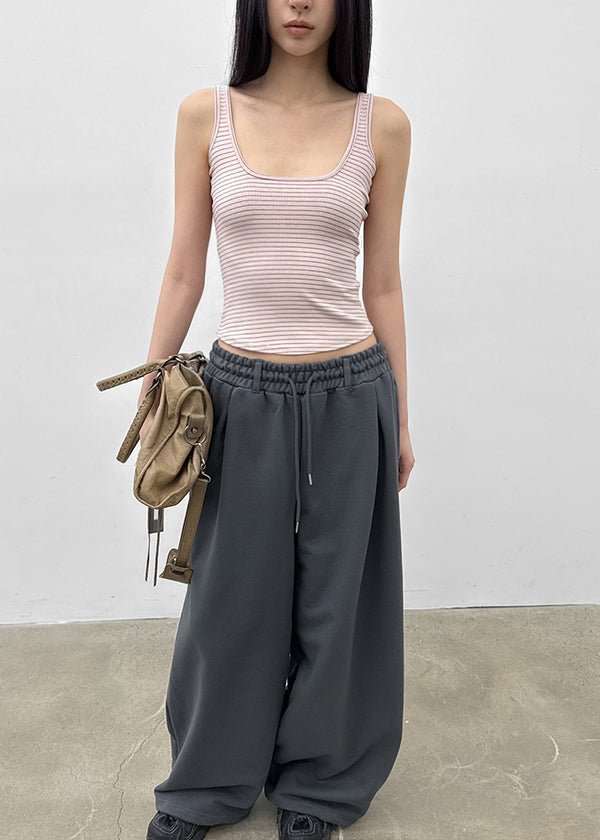 Poise Stripe Square Neck Sleeveless