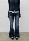 Teniro Washed Bootcut Denim Pants