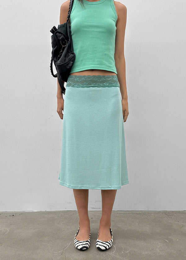 Marv Lace Midi Skirt