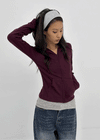 Jaban Warmer Slim Fit Zip-up Hoodie