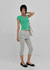 Marshall Shirred Capri Leggings