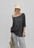Chaser See-through Off-Shoulder Short-Sleeve Tee