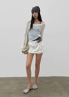 T-rex Cargo Mini Skirt Pants