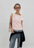 Peujeune Cap Sleeve Short-sleeve Knit