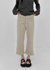 Heresy bootcut cotton capri pants