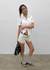 T-farm Pintuck Short Sleeve Check Shirt
