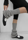 Tomnut Wide Ribbednit Wool Legwarmers