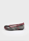 Kugan Check Rain Flat Shoes