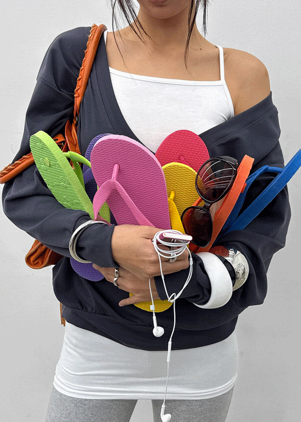 Tobis Basic Color Flip-flops