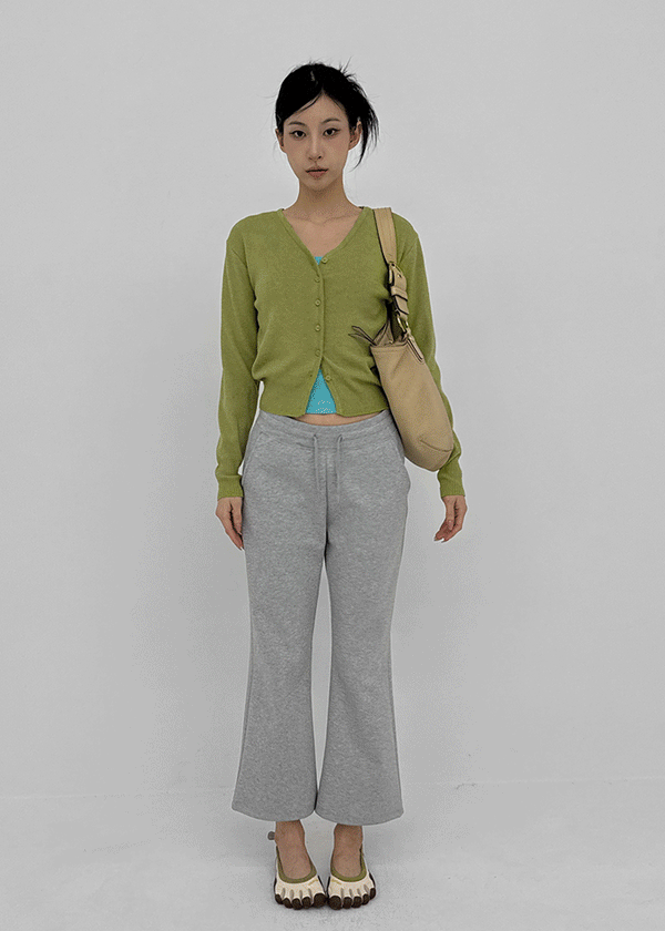 Longta V-neck Knit Cardigan