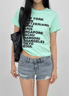 Celtyin Lettering Short Sleeve T-shirt