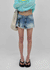 Judem Low-waist Washed Denim Shorts