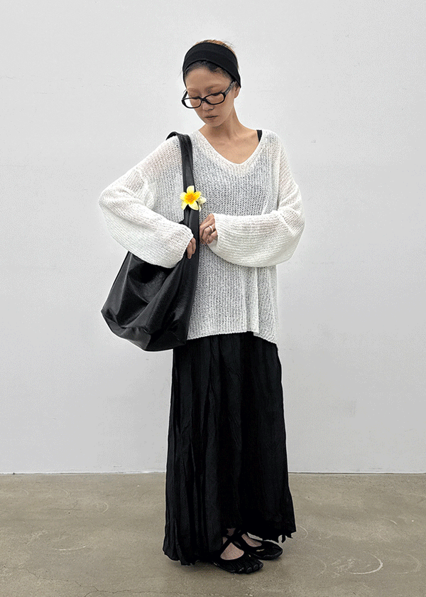 Sabian V-neck Summer Knit